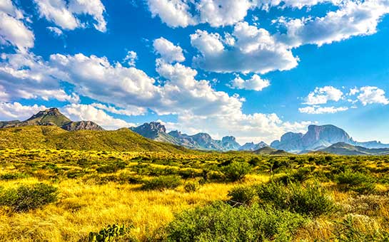 Seguro de viaje al parque nacional Big Bend